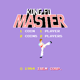 Kung Fu Master, Tela de abertura